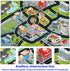 playroom(2.63.9ft/3147in) Kids Car Rug, Carpet Playmat for Toy Cars and Train, Road Traffic Play Mat for Kids, Play