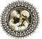 SARO LIFESTYLE Round Jeweled Photo Frame