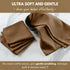 18 Pack 12x12 inch, 100% Native Fab Waffle Dish Cloths - Cotton, Absorbent, Quick Drying, Washable & Reusable Towels