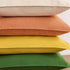 Pack 2, 12 20 Inch Foindtower of Decorative Linen Soild Throw Pillow Covers Soft Accent Lumbar Cushion Case Boho