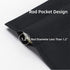 Easy Home 2 Panels Blackout Tier Curtain - Rod Pocket for Kitchen, Bathroom, Living Room, Light Blocking for Small