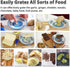 4 Ceramic Garlic Grater Plate - Handmade Pcs Press - Natural Grinder - Decorative Mincer - Ginger, Cheese Grater - Hand