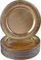 Elegant Disposable Charger Plates for Party, 13” (10 Piece), Perfect for Celebrations & Events, Gold