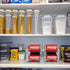 Simple Houseware 2-Pack Clear Front-Loading Beverage Soda Can Organizer Dispenser