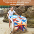 Catalonia Microfiber Hooded Beach Towel - Sand-Free Swim Poncho for All Ages