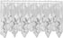 Heritage Lace Woodland Tier, 60x24, White