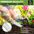 WORKPRO Hand Weeder Puller, 5-in-1 Stainless Steel Garden Trowel with Wooden Handle for Planting and Weeding Care