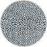 Unique Loom Outdoor Collection Area Rug - Cape Town (3' 1" Round, Blue/ Olive) by Unique Loom