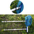 YYST Pool Tool Organizer and Holder Rack, Store Poles, Brushes, Nets, Vacuum Heads, and Cleaning Attachments