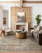 Loloi Layla Collection Accent Rug - Olive/Charcoal 2'-3" x 3'-9", Soft, Durable, Vintage Inspired