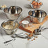 Stainless Steel Measuring Spoons - 5 Piece Heavy Duty Set for Dry Food, Spices, or Liquids