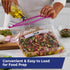 66 Count Hefty Slider Kitchen Storage Bags, Gallon Size