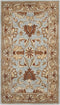 SAFAVIEH Heritage Collection Accent Rug - 2' x 3', Blue & Beige, Handmade Traditional Wool for High Traffic