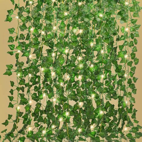 RECUTMS Ivy Fake Vines for Room Decor 12 Pack 86 FT Artificial