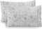 Elegant Comfort King Size 2-Piece Pillowcase Set - 1500 Premium Hotel Quality Microfiber, Paisley Pattern Gray