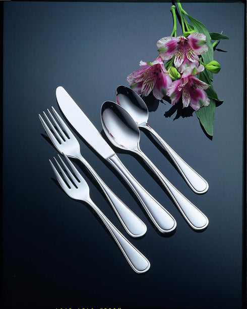 Oneida Foodservice New Rim Teaspoons, 18/10 Stainless Steel, Set of 12