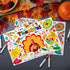 24 JOYIN Pcs Thanksgiving Coloring Placemats, Thanksgiving Turkey Coloring Paper Table Mats, Make Your Own Art & Craft
