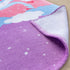 Softerry Rainbow Unicorn Velour Beach Towel for Kids, 28in x 55in, 100% Cotton (1 Towel)