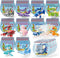 UrJKJV Valentines Cards for Kids Classroom - 30 Pack Sea Animal Building Blocks