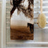 3D Rose Western Sepia Toned Horse on a Ranch with Oak Tree Towel, 15" x 22", Multicolor