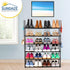 6 Closet, 30 Sundaze Shoe Rack - Tier Metal Shoe Rack for Front Door Entrance, Sturdy Tall Shoe Organizer for Bedroom