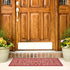 SAFAVIEH Courtyard Collection Accent Rug - 2' x 3'7", Red & Natural, Scroll Design, Non-Shedding & Easy Care, Indoor/Outdoor & Washable-Ideal for Patio, Backyard, Mudroom (CY2098-3707) by Safavieh