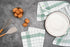 6 Pack, 30"x20", 100% Cotton Green Tea Towels - Cotton Checkered Kitchen Towels for Dishes, Baking and Cleaning