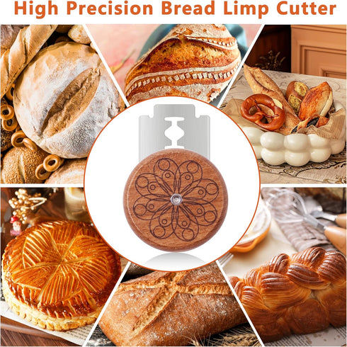 Epritliber 5 UFO Bread Lame Cutter for Homemade Sourdough,Bread Scorer Tool for Sourdough with Blades and Storage