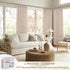 54 Inches 2 Sets, Pinch 40"Wx54"L Natural Linen Small Kitchen Curtains Long Panels Light Filtering Memory Trained