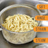 U.S. Kitchen Supply Stainless Steel Colander Strainer Basket, 3-Quart with Resting Feet & Handles