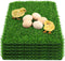 6 Pack Chicken Nesting Box Pads - Washable Artificial Grass Nesting Pads