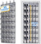 Over the Door Shoe Organizer, 2024 Upgraded, 35 Huge Pockets for Size 13 Shoes