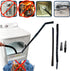 Vacuum Attachment for Dryer Vent, Crevice Cleaning Tool with Lint Trap Brush and Flexible Hose, Duct Cleaner Kit
