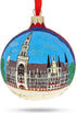 Glass Ball Christmas Ornament 3.25 Inches, Marienplatz in Munich, Germany