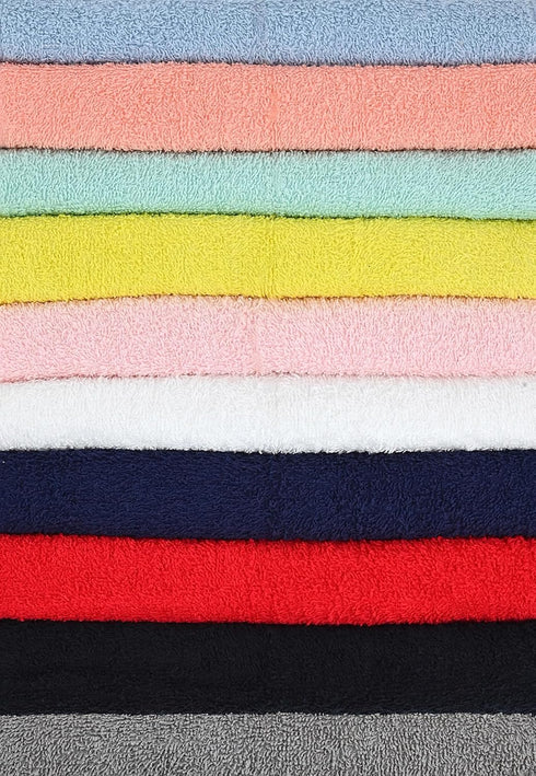 Crystal Ridge 10 Pack 12 x12 Cotton Wash Cloths - Washcloths for Showering, Face and Body, Soft and Highly Absorbent