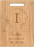 Bamboo Carved Cutting Board Gift for Home Kitchen, Perfect for Housewarming and Wedding Gifts