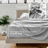 Set 1800 3 Set Bare Home Twin XL Sheet - Ultra-Soft Microfiber Twin Extra Long Bed Sheets - Double Brushed - Deep