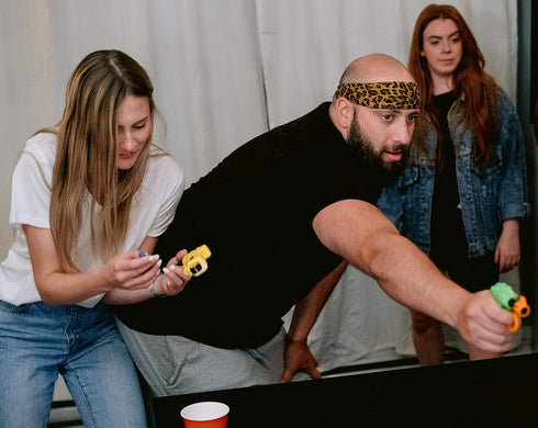 Wilder Games Bad Aim - The Hilarious Truth or Dare Shootout Party Game, Perfect for Home, Ages 17+
