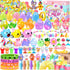 Lavwix 330 Pack Easter Egg Fillers Set, Basket Stuffers with toys Easter Party