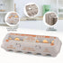 1 Dozen (Pack 25) MT Products Printed Natural Pulp Egg Cartons - Disposable Egg Storage Container of - Made in the USA