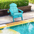 FUNBERRY Adirondack Chair Cushion, Thicken Comfy Cushions for Rocker Non Slip Fade Shield Waterproof High Back