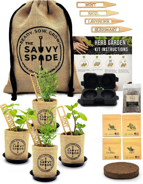 Cocktail Herb Garden Kit Indoor Grow Your Own Cocktail Kit with Ice