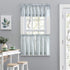 Ellis Curtain Plaza Stripe Tailored Valance - 58" x 15", Blue
