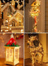 2 Pack 10 120LEDs Ft Battery Operated Fairy Lights, Firecracker String Lights, Silver Wire Starry Firefly Light