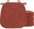 SINOSSO Thickened 2.5" Dining Chair Cushions, Soft Blended High Density Support Foam