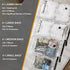 SpaceAid 20 Pack Vacuum Storage Bags for Comforters, Blankets, Pillows, Clothes (4 Jumbo/4 Large/4 Medium/4 Small/4