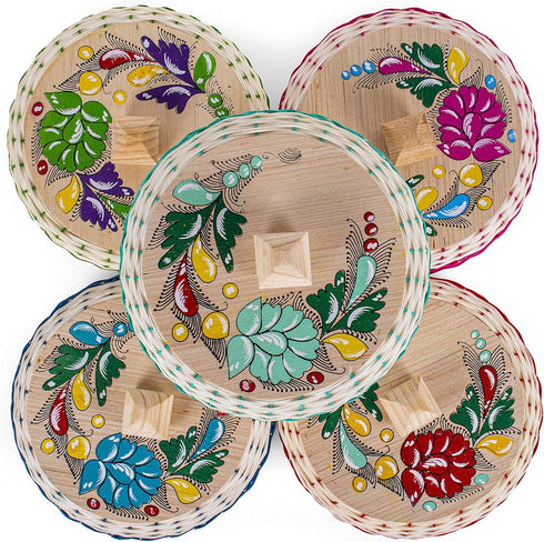 Genuine Mexican Handwoven Tortillero, Fiesta Tortilla Warmer, Holder, Keeper, Tortilleros Mexicanos Para Fiesta