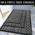 Yimobra Door Mat, All-Season Outdoor Indoor Sturdy Doormat for Home Entrance Floor, Heavy Duty Non Slip Front Door Mats Outdoor, Easy to Clean, Garage and Garden, 29.5 x 17 Inch, Mix Grey by Yimobra