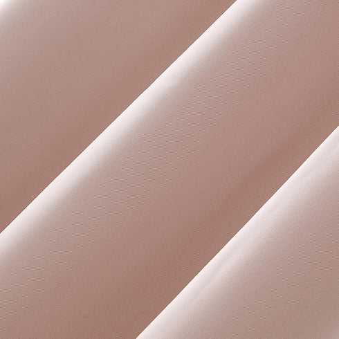 Sun Zero Soho Blackout Energy Efficient Grommet Curtain Single Panel, 54" x 63", Blush Pink