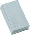 SARO LIFESTYLE 2136.A20S Cotton Blend Stitched Line Table Napkins (Set of 4) 20" Aqua
